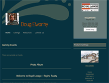 Tablet Screenshot of dougelworthy.com